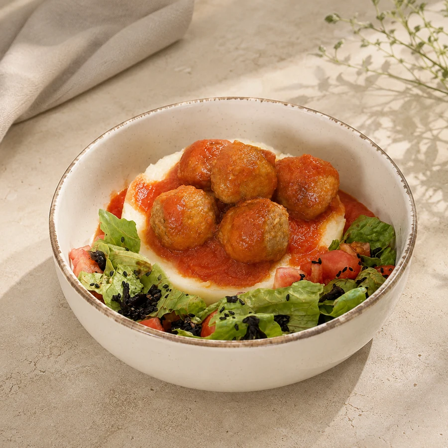 Beef Meatballs In Tomato Sauce
