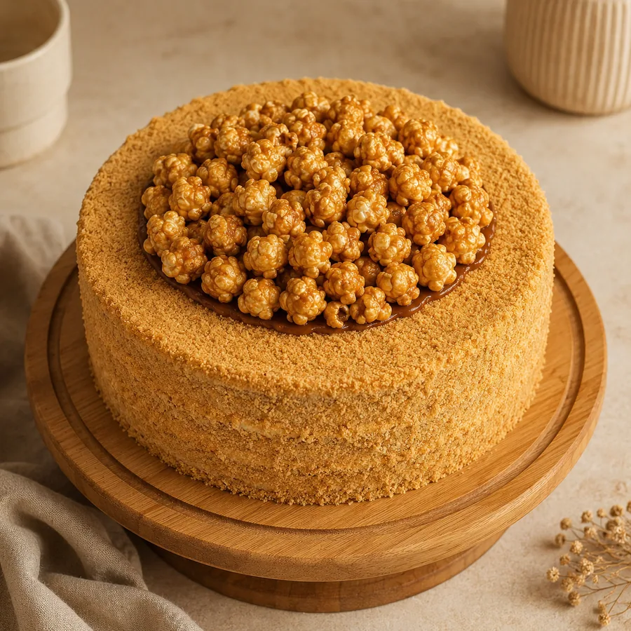Caramel Honey Cake