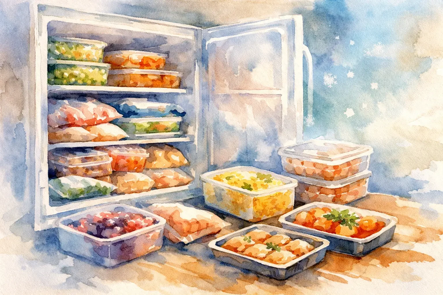Frozen Food Storage That Keeps Meals Ready