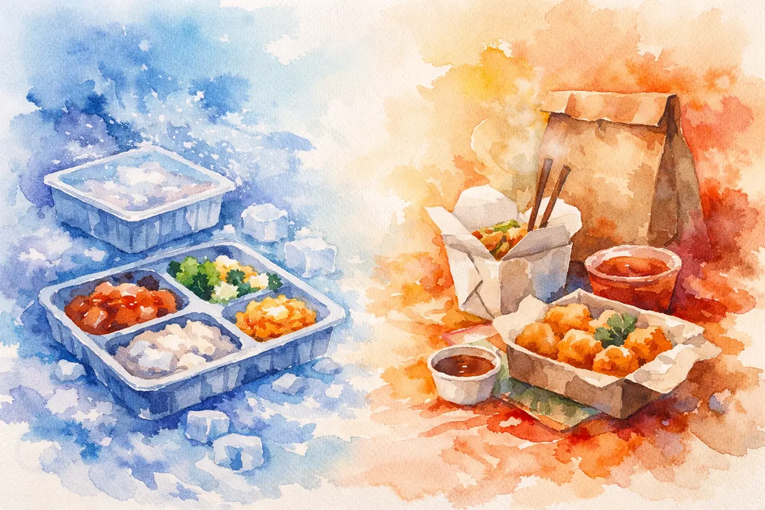 Frozen Meals Versus Takeout: What Fits Tonight?