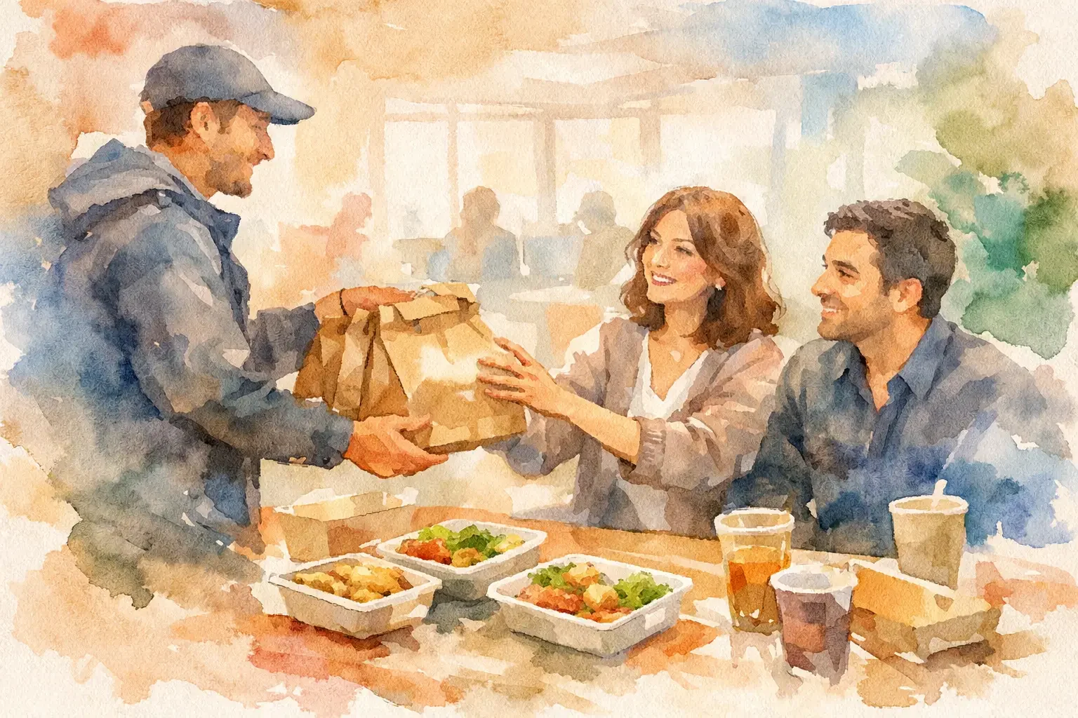 An Office Lunch Delivery Example That Works